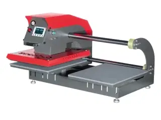 Secabo TPD7 Dobbeltplade varmepresser pneumatic