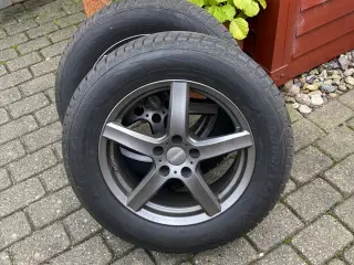 Alufælge til Mazda CX5 med vinterdæk