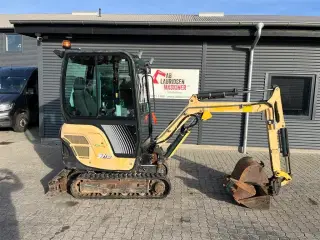 Yanmar SV 18 hurtig skifte og 3 skovle