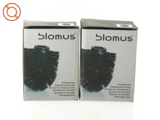 Udskiftelige Toilet børste hoveder fra Blomus (str. 10 x 8 cm)