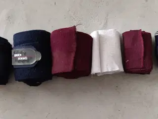 Bandager i forskellige farver 