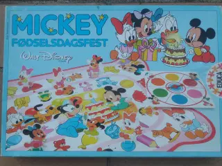 Mickey Fødselsdagsfest Brætspil