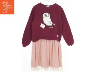 Kjole med printsweatshirt fra H&M (str. 140)