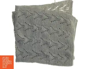 Strikket uldtæppe (str. 68x78 cm)