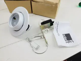 5 stk Solar Light - Sterno Kugle Downlight - Spot