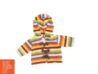 Stribet bamse hoodie fra Build a Bear