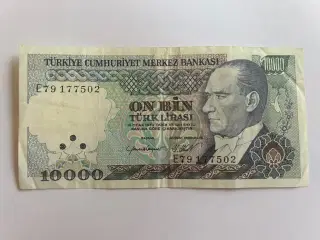 10000 Lira Turkey 1970