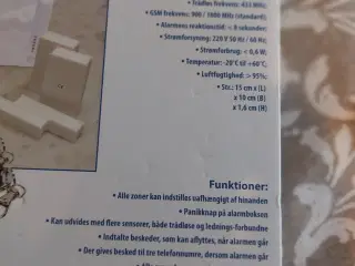 Hus alarm ubrugt