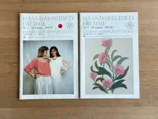 HAANDARBEJDETS FREMME   -  Medlemsblade