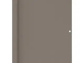 Altanafskærmning 120x400 cm oxfordstof gråbrun