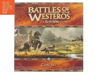 Battles of Westeros brætspil med udvidelser fra Fantasy Flight Games (str. 30x30 cm)