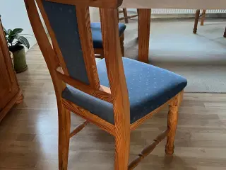 Spisebordsstole, fyrretræ, 8 stk.