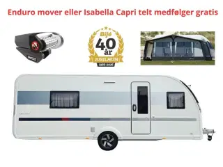 2024 - Adria Adora 572 UT   Køb denne vogn og vælg mellem en gratis mover eller Isabella Capri telt