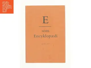 E som encyklopædi (Bog)