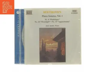 Beethoven klaversonater, Vol. 1 CD fra Naxos