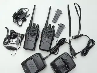 NY! Baofeng 5W 888S 2-PACK / FULD SÆT