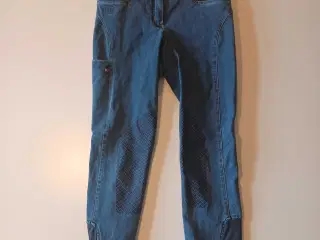Kingsland denim ridebukser med knægrib str 32 
