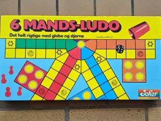 6 Mands Ludo og 4 Mands Ludo Brætspil