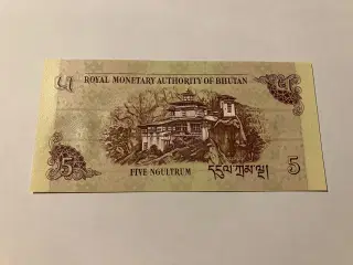 5 Ngultrum Bhutan