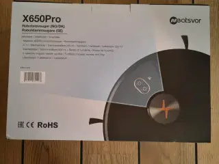 Robotstøvsuger - Neatsvor X650Pro - Testvinder!