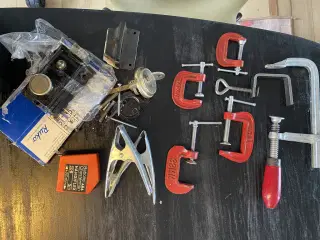 Skruetvinger, lås mm