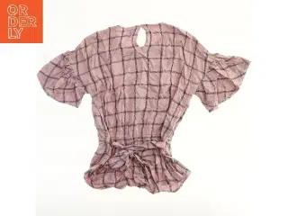 Bluse med ternet mønster fra Lindex (str. 170)