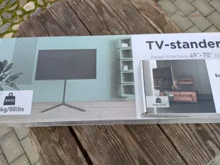 Tv stander fritstående med soundbarbeslag