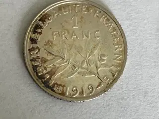 1 Franc France 1919