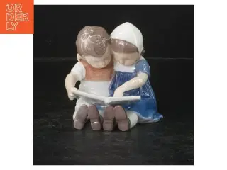 porcelænsfigur af små børn fra B&G (str. 10 cm)