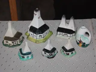 En samling af Bornholmsk keramik