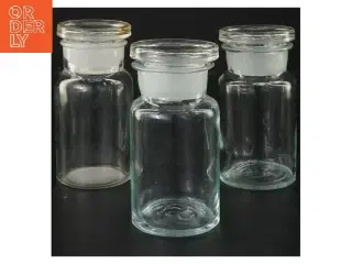 Glasbeholdere med låg (str. 11,5 cm)