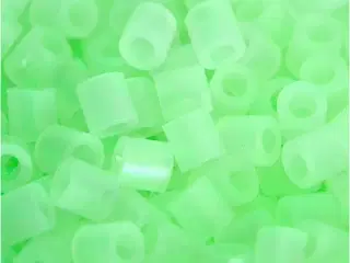 Selvlysende Rørperler 5x5 mm - 1100 stk. til Kreativitet