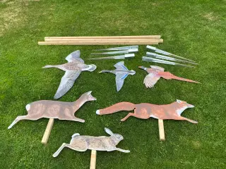 Vildtfigurer til afstandsbedømmelse