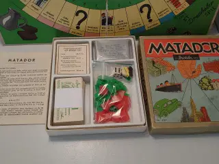 Matadorspil fra ca 1970. Komplet og velholdt.