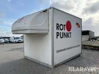 Transportboks Brdr. Plagborg, 750 kg lukket kasse