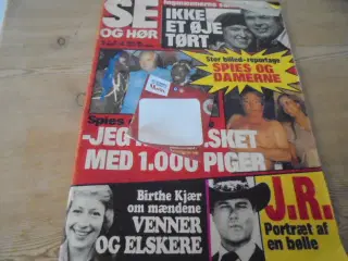 SE og Hør nr. 34 fra 1981