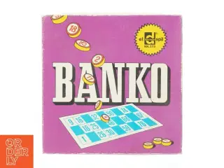 Brætspil &#39;Banko&#39; (str. 24,5 x 24,5 cm)