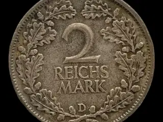 2 Reichsmark 1925 D