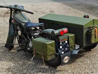 NIMBUS C militær motorcykel med side-varevogn 