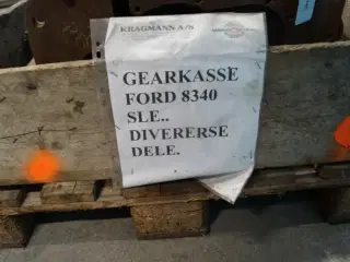 Ford 8340 SLE Gearkasse
