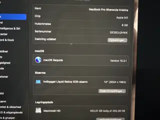 Macbook Pro 14 M3 2023
