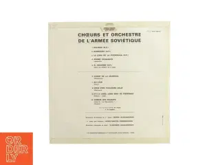 Chæurs et Orchestre de L&#39;armée Soviétique Vinylplade