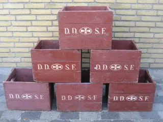 D.D.S.F. trækasser sælges