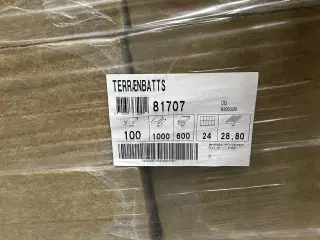 Rockwool Terrænbatts 100 mm. 