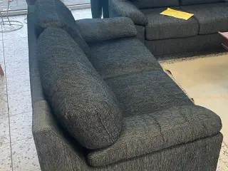 Ny grå sofa 2 personer