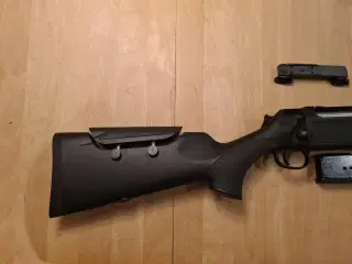 Sauer 404 XT med ekstra magasin og montage