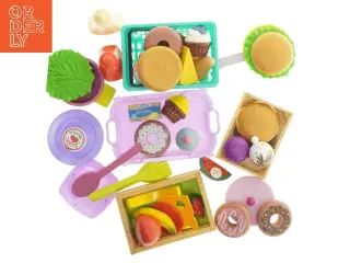 Legekøkken madvarer sæt
