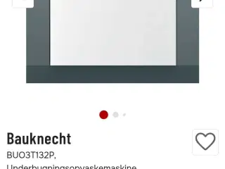 Hvid opvaskemaskine 