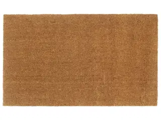 Dørmåtte 90x150 cm tuftet coir naturfarvet