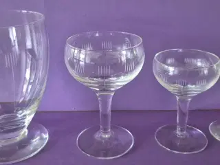 Vibeholm  vandglas - portvin / sherry glas - snaps